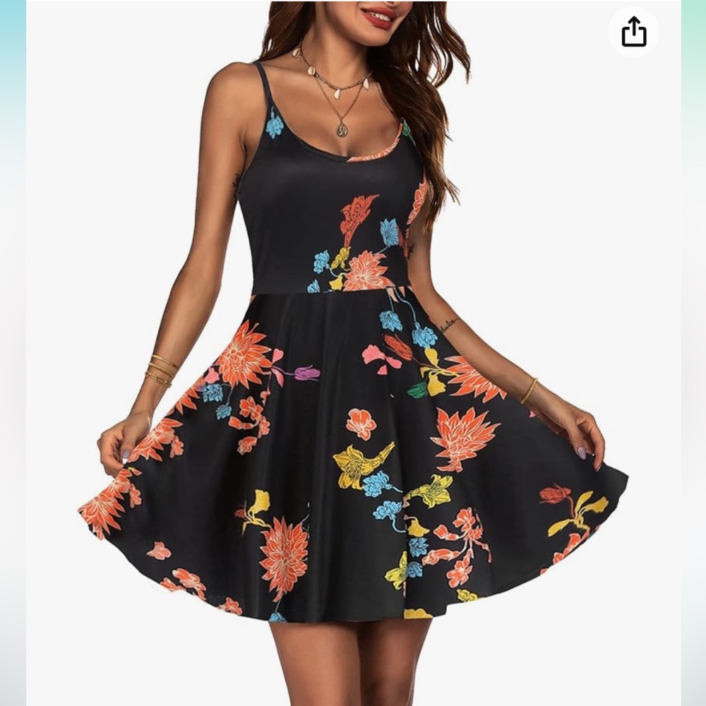 Women’s Floral Summertime Mini Dress